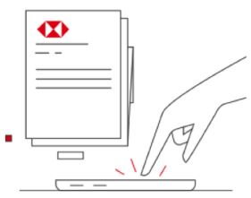 graphic visualising tap of a mobile device graphic visualising tap of a mobile device