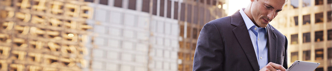 Man using tablet smartphone Man using tablet smartphone